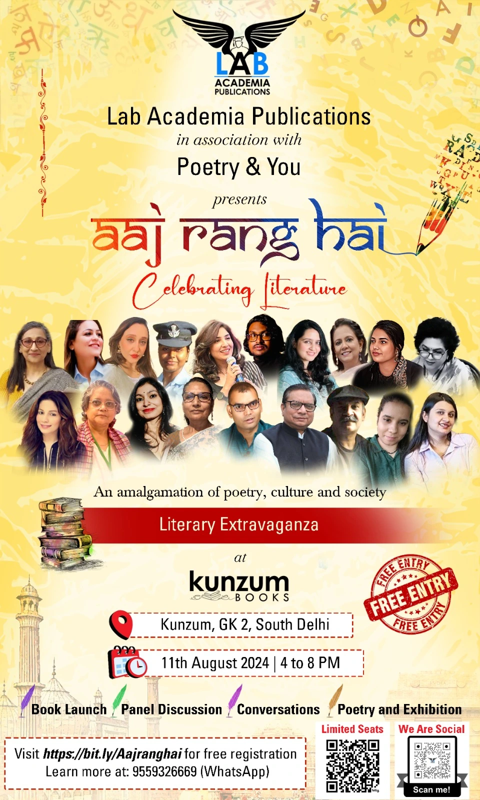 An Amalgamation of Poetry, Culture, and Society: Aaj Rang Hai*